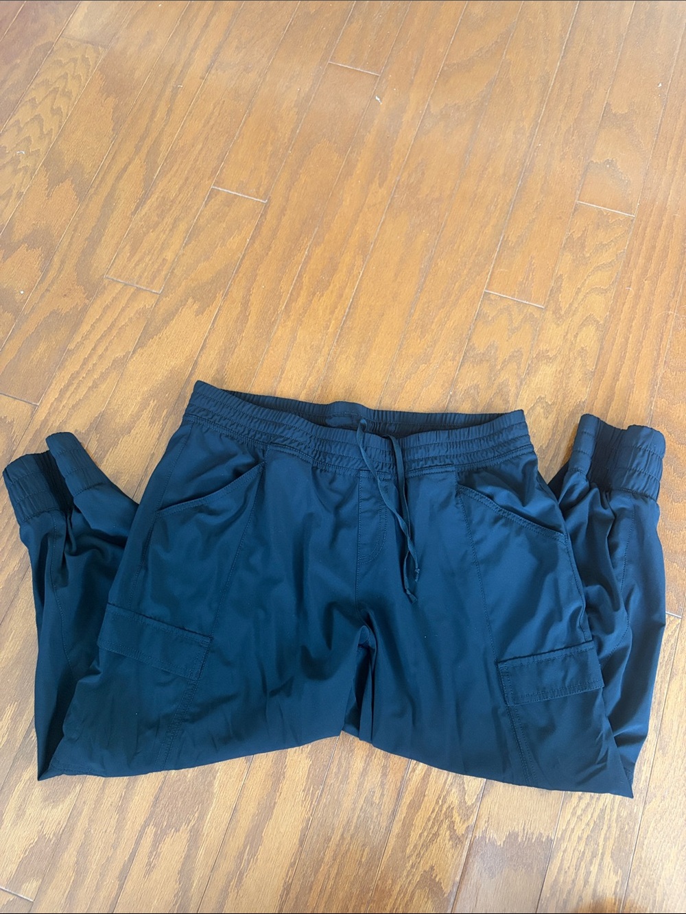 The North Face Women's Deep Black Jogger Pants with Cargo Pockets
